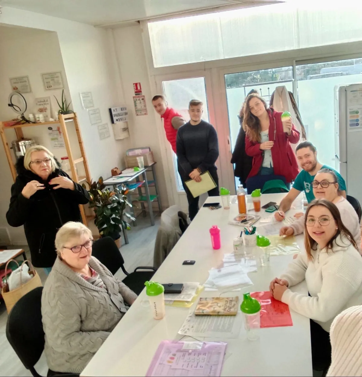 Un début de journée au club Sunrise nutrition, à Cormontreuil
