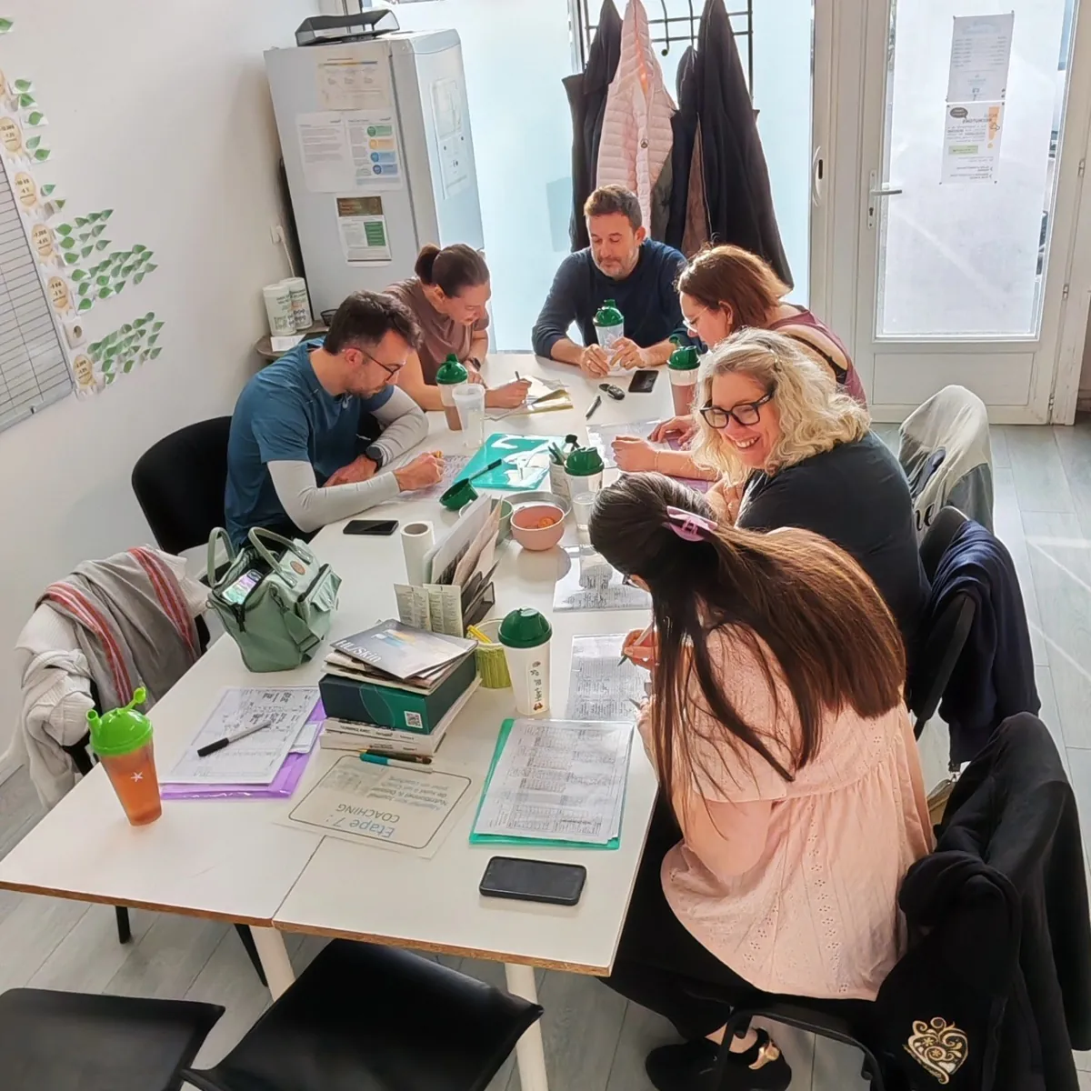 Un début de journée au club Sunrise nutrition, à Cormontreuil