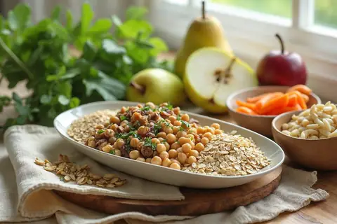 Aliments riches en fibres, en manger plus sans inconfort