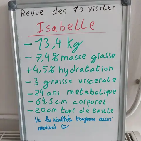 Le bilan d’un membre du club Sunrise nutrition à Cormontreuil