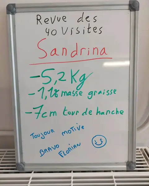 Le bilan d’un membre du club Sunrise nutrition à Cormontreuil