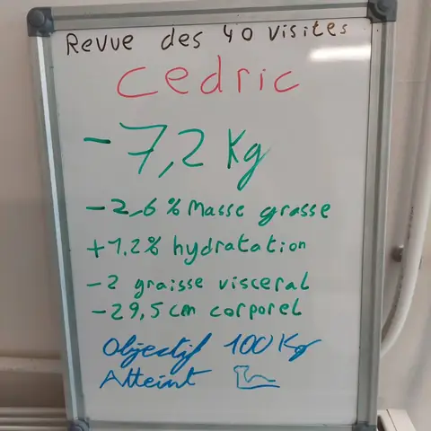 Le bilan d’un membre du club Sunrise nutrition à Cormontreuil