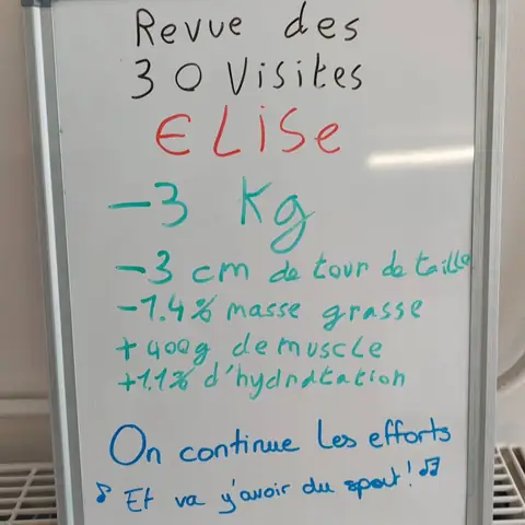 Le bilan d’un membre du club Sunrise nutrition à Cormontreuil
