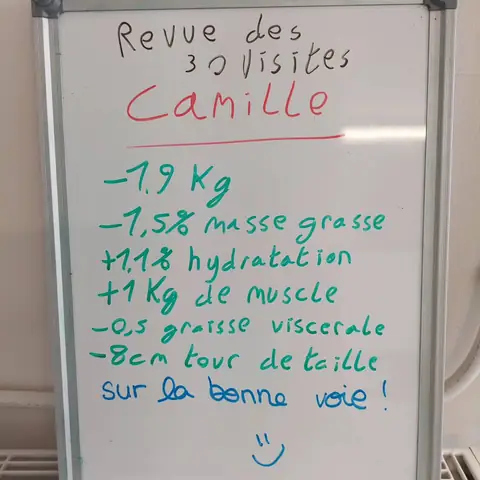 Le bilan d’un membre du club Sunrise nutrition à Cormontreuil