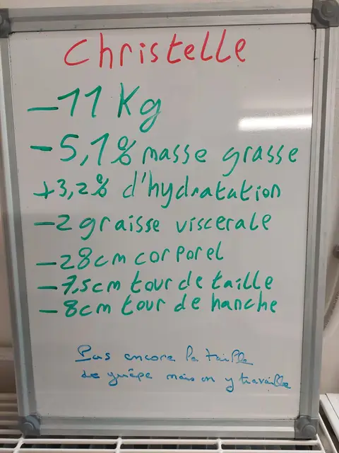 Le bilan d’un membre du club Sunrise nutrition à Cormontreuil