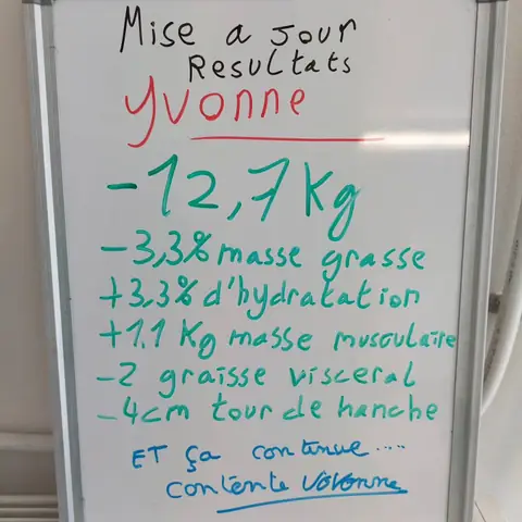 Le bilan d’un membre du club Sunrise nutrition à Cormontreuil