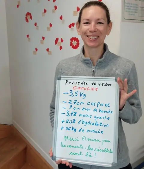 Le bilan d’un membre du club Sunrise nutrition à Cormontreuil