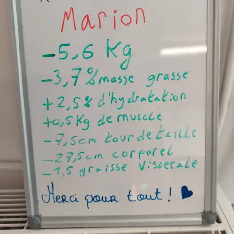 Le bilan d’un membre du club Sunrise nutrition à Cormontreuil